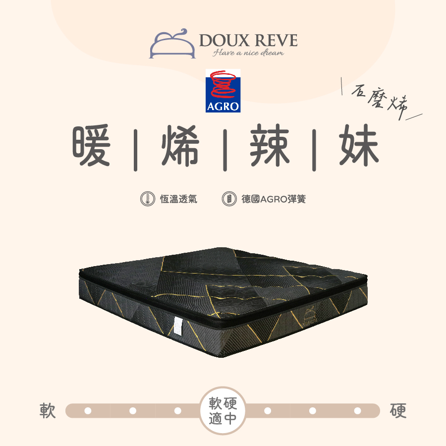 暖烯辣妹AGRO獨立筒床墊